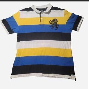 Ecko Unlimited Striped Polo Shirt